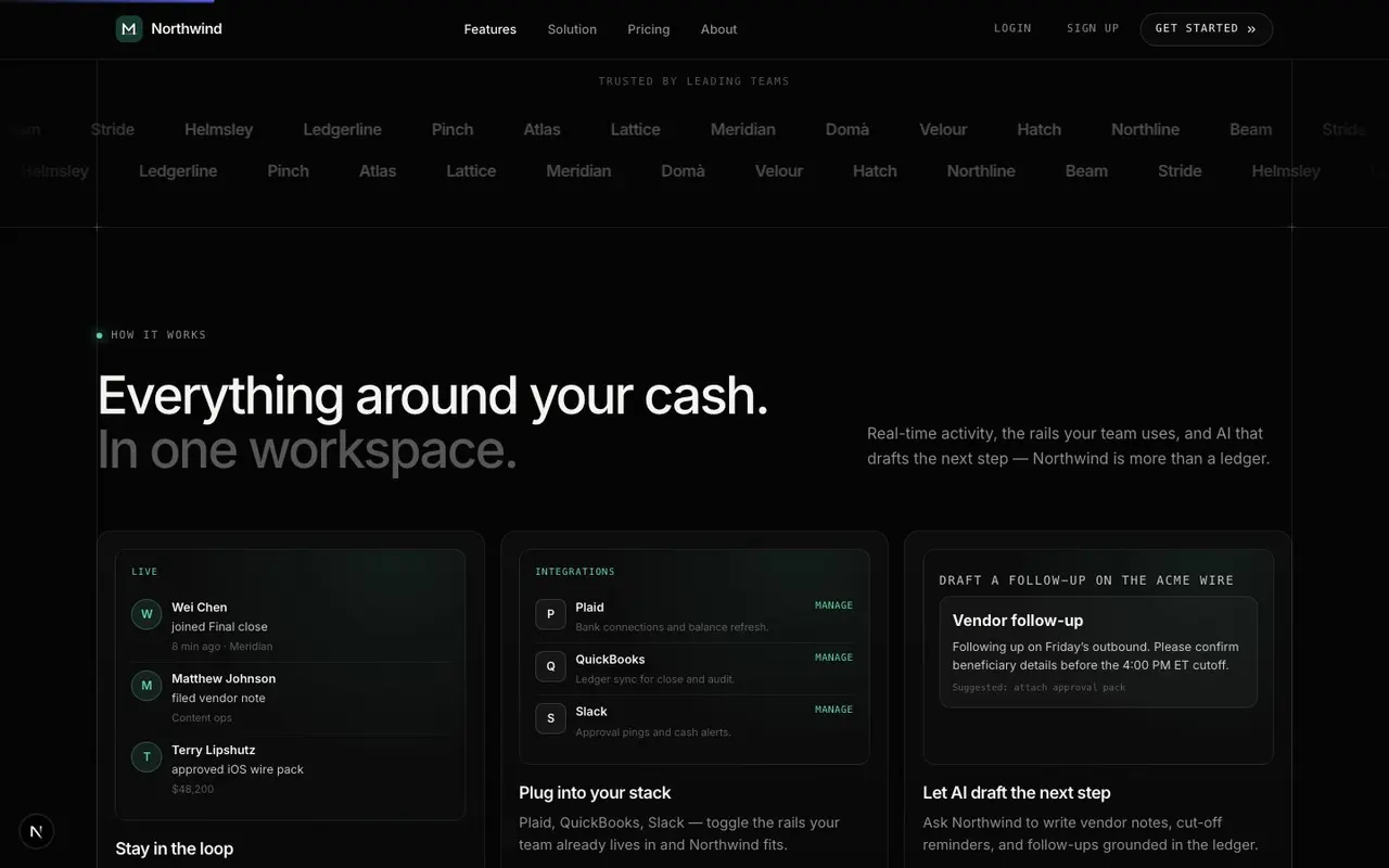 Northwind: Concept · Desk