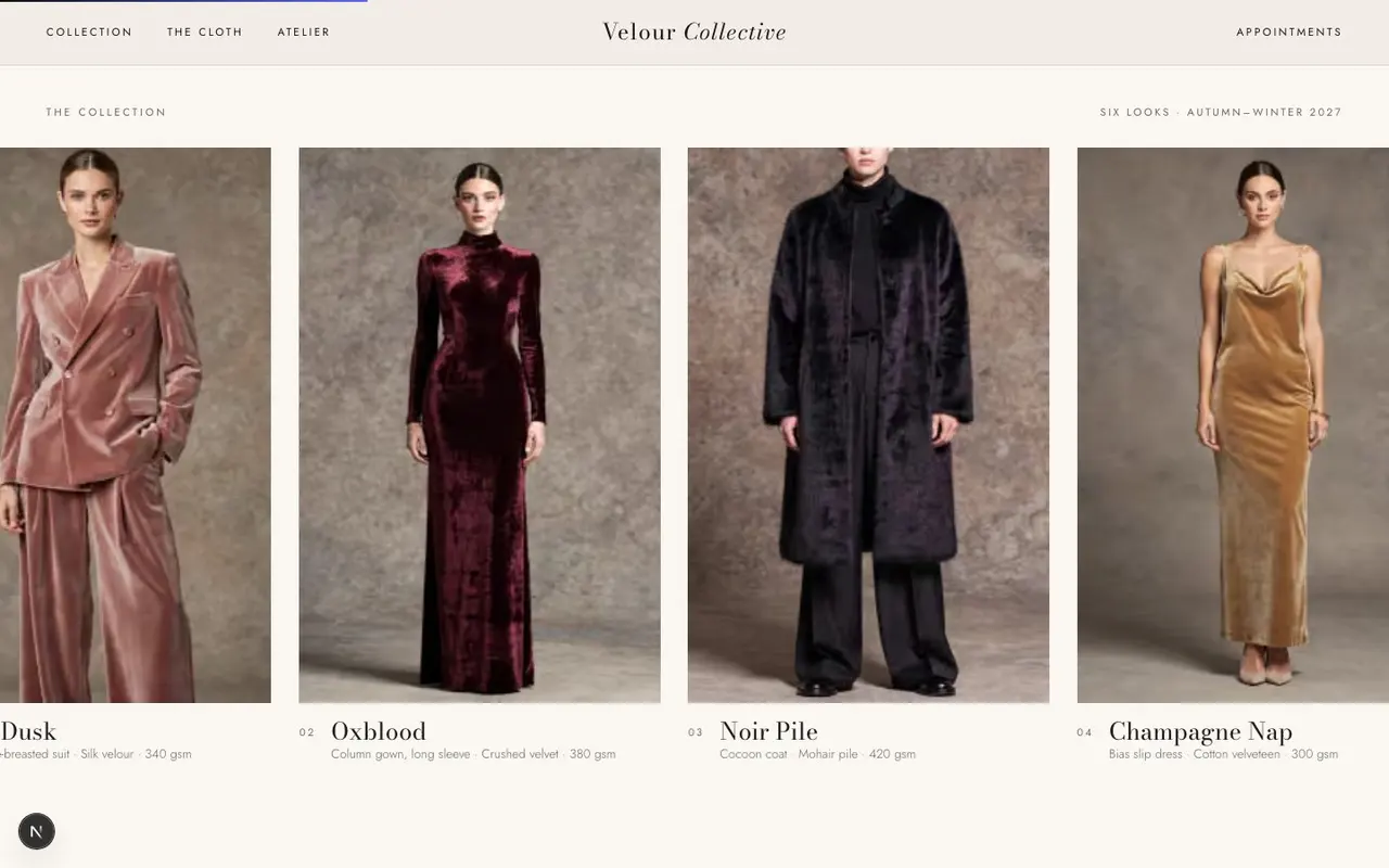 Velour Collective detail